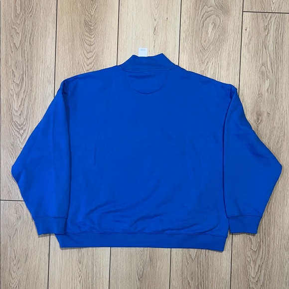 NWT - American Eagle Outfitters Vibrant Blue Crewneck Sweater - Picture 4 of 8